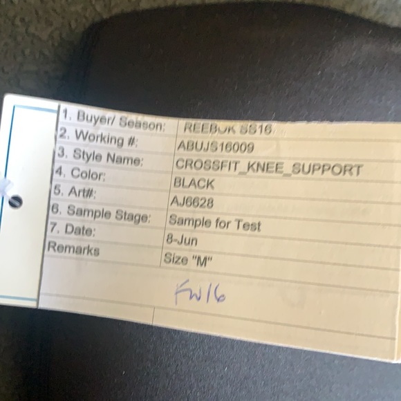 Reebok knee sleeves. Brand new with tags. - Picture 2 of 2